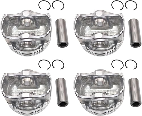 Miniatura 7 de Kit de pistón, pasador y anillo de presión de 4 piezas para Chevrolet Cruze 2011-2015 para Chevrolet Cruze Limited 2016 para Chevrolet Sonic L 1.8L