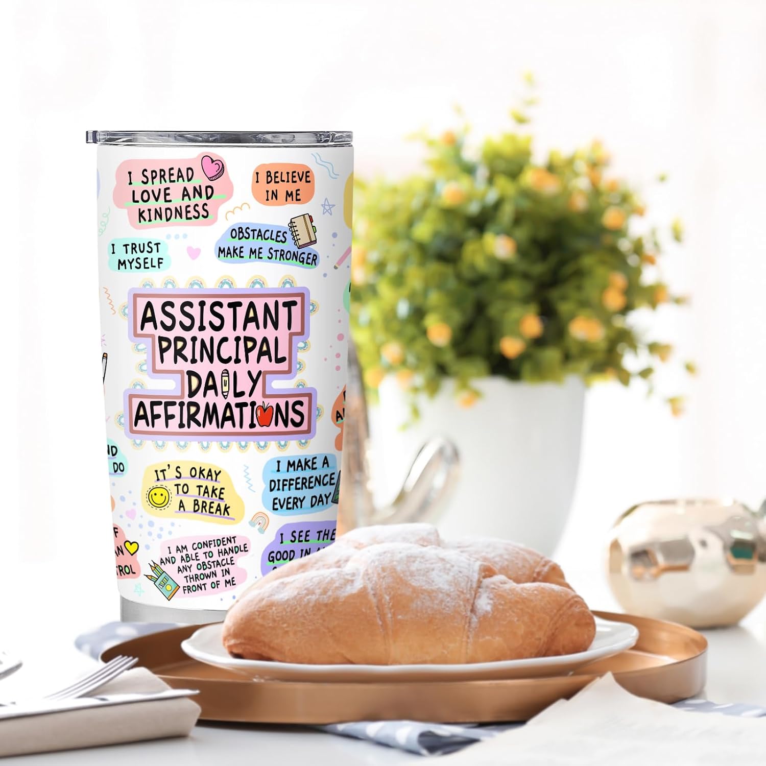 Assistant Principal Gifts, Assistant Principal Tumbler 20oz, Assistant Principal Gifts for Women, Assistant principal Appreciation gifts, New Assistant Principal Gift Thanksgiving - Image 5