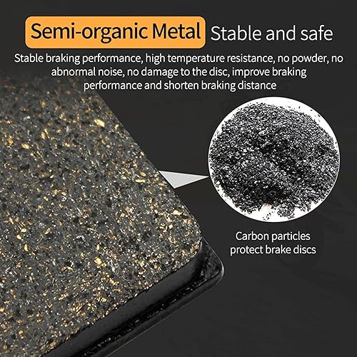 Miniatura 3 de Pastillas de freno de motocicleta para Yamaha XTZ250 WR200 WR250 WR500 91-97 XTZ YZ WR 200 250 500 Pastillas de freno delanteras y traseras