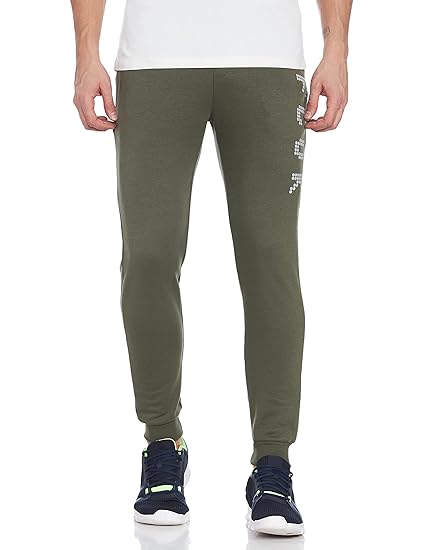 Men's Regular Fit Cotton Blend Track Pants