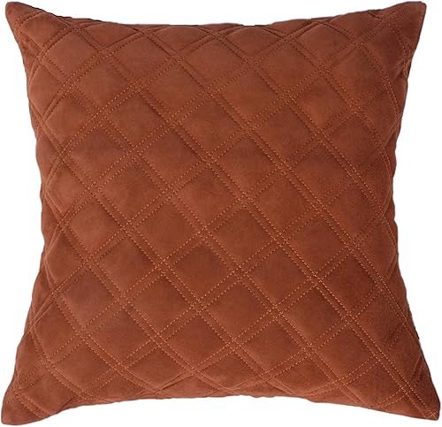 Miniatura 7 de Funda de almohada 100 % piel de cordero de piel de cordero con diamante  Funda de cojín para sofá, fundas decorativas para sala de estar y