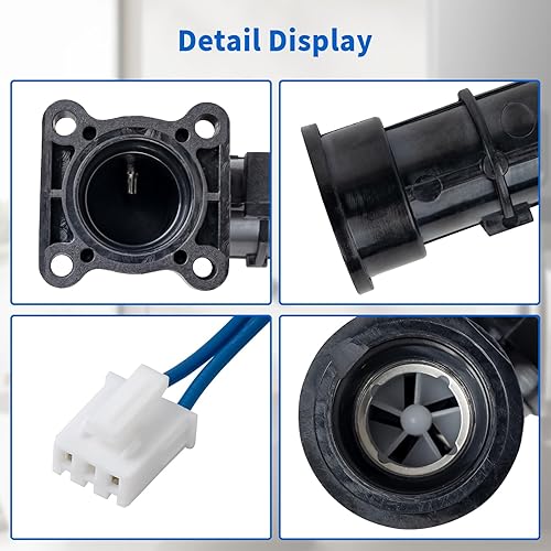 Miniatura 3 de Sensor de flujo 30008571A, compatible con el calentador de agua sin tanque N avien N PE 240A 240S 150S 180A 180S 210A 210S, sensor de flujo de agua