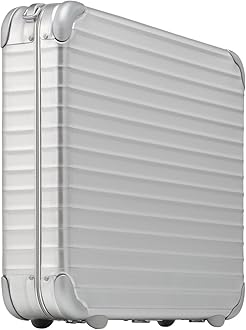 Rimowa Topas Aluminum Attache Notebook Laptop Case 3.75" - Silver