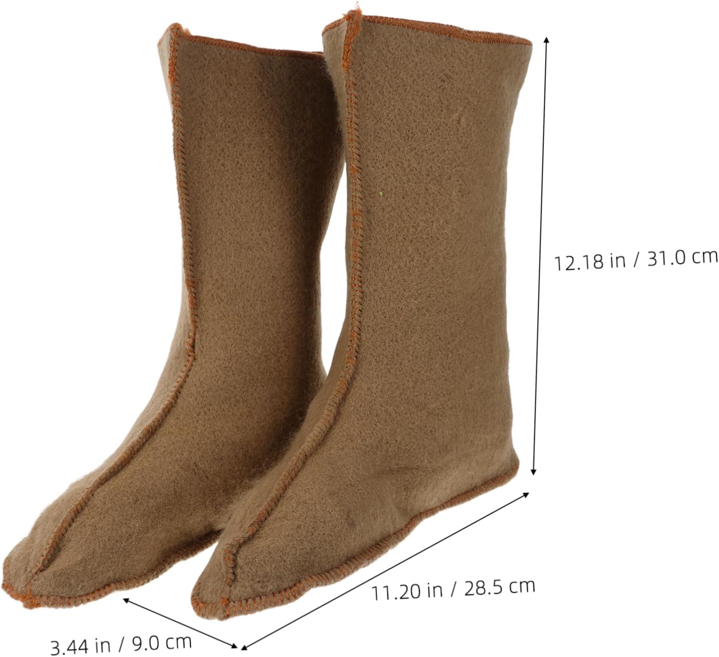 Thick Thermal Socks Lined Boot Liners Heated Boot Liners for Men's Outdoor Sports