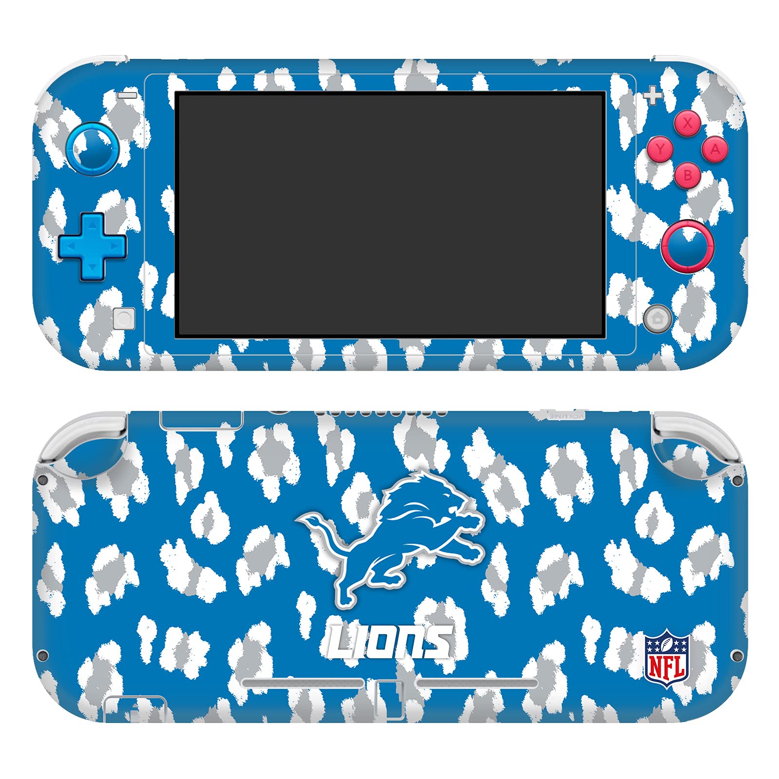 Couverture Autocollant Vinyle Detroit Lions Nintendo Switch Lite Head Case