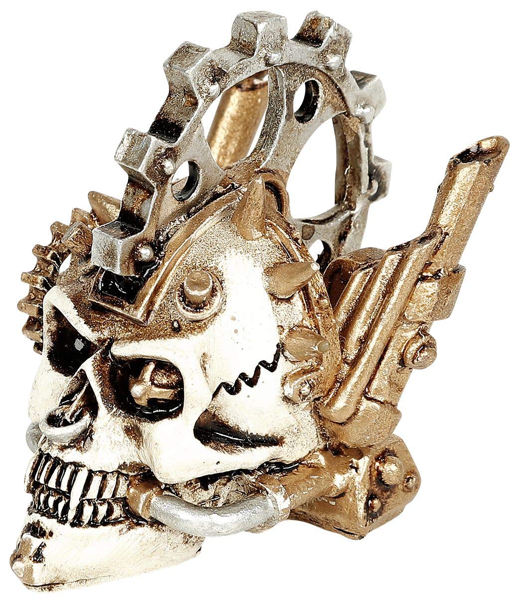 Alchemy Unisex Nc England Steamhead Skull: Miniature Skull Skull Standard, Resin,