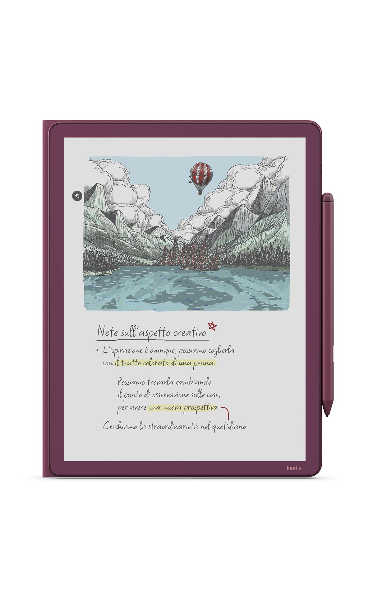 Ti presentiamo la nuova cover folio premium per Amazon Kindle Scribe, con aggancio magnetico, elegante custodia protettiva - Pelle di prima qualità