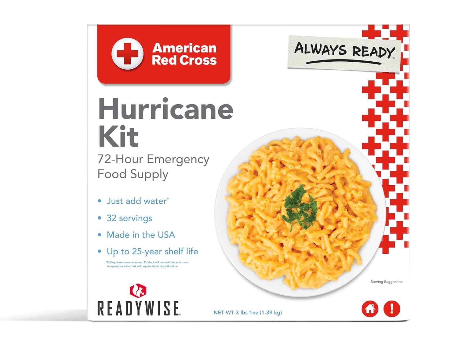 American Red Cross 72 Hour Emergency Hurricane Food Kit