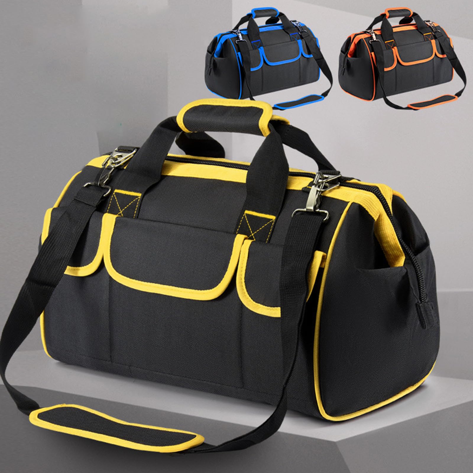 Bolsa de herramientas para electricista, organizador multifuncional, Bolsa de Herramientas, Bolsa Organizadora de Herramientas, Bolsa de Herramientas Multifuncional(amarillo)