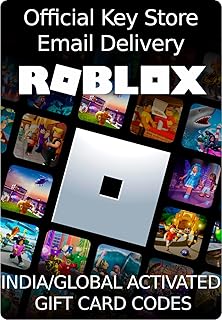 $10 USD (800+ Robux) - Roblox Gift Card Code [ Global ] - Prepaid Voucher (Email Delivery) Price In India