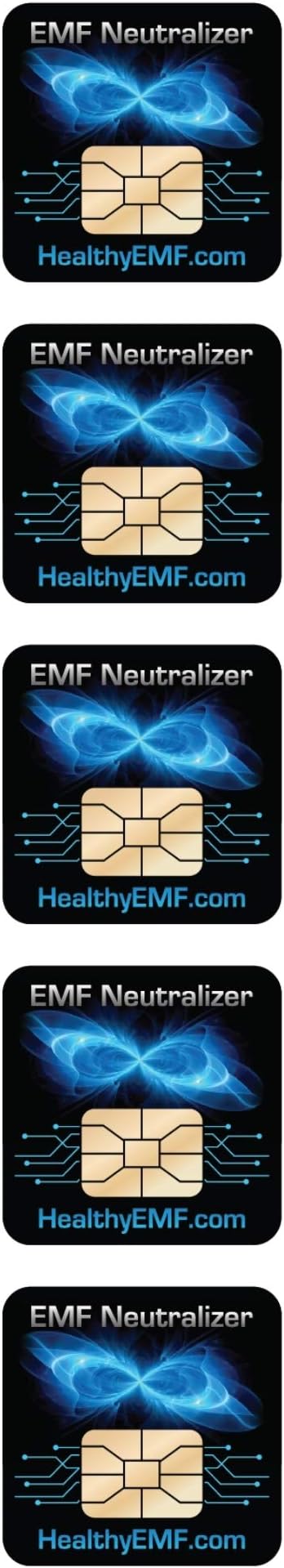 Cell Phone EMF Protection Radiation Neutralisers Slim Design Proudly Made in The USA 5, 10 or 20 Pack Developed