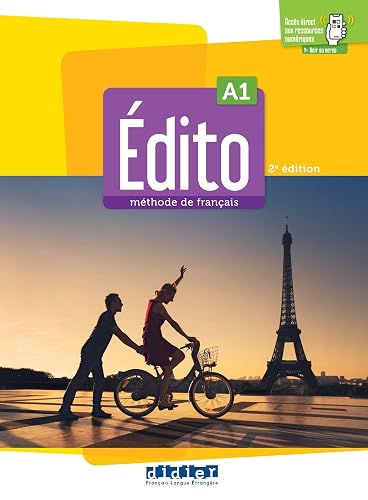 Édito A1 - édition 2022-2024 - Livre + didierfle.app