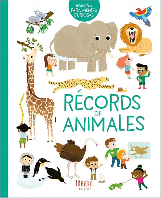 Portada de Records de Animales :Biblioteca para Mentes Curiosas