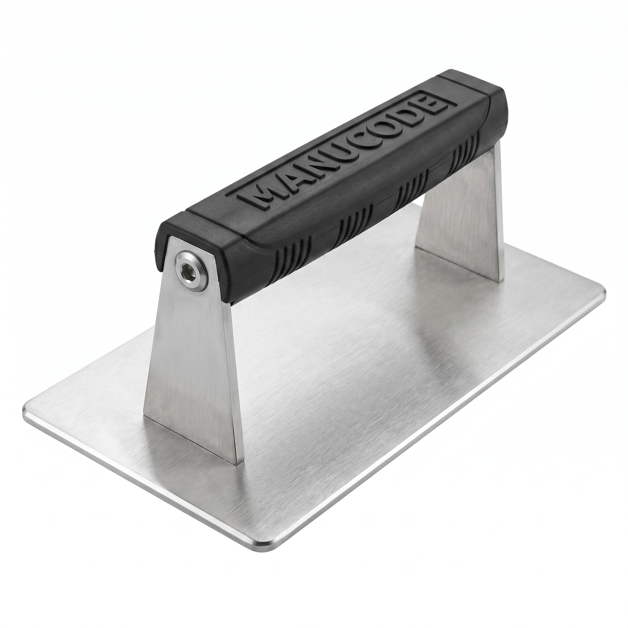 Smash-Burgerpresse, 304 Edelstahl, 1,13 kg, 21×10,8 cm | Hochleistungs-Burgerpresse, Für Burger, Speck, Steak & Sandwiches, Spülmaschinenfest, Hitzebeständig, Flacher Kochgewicht