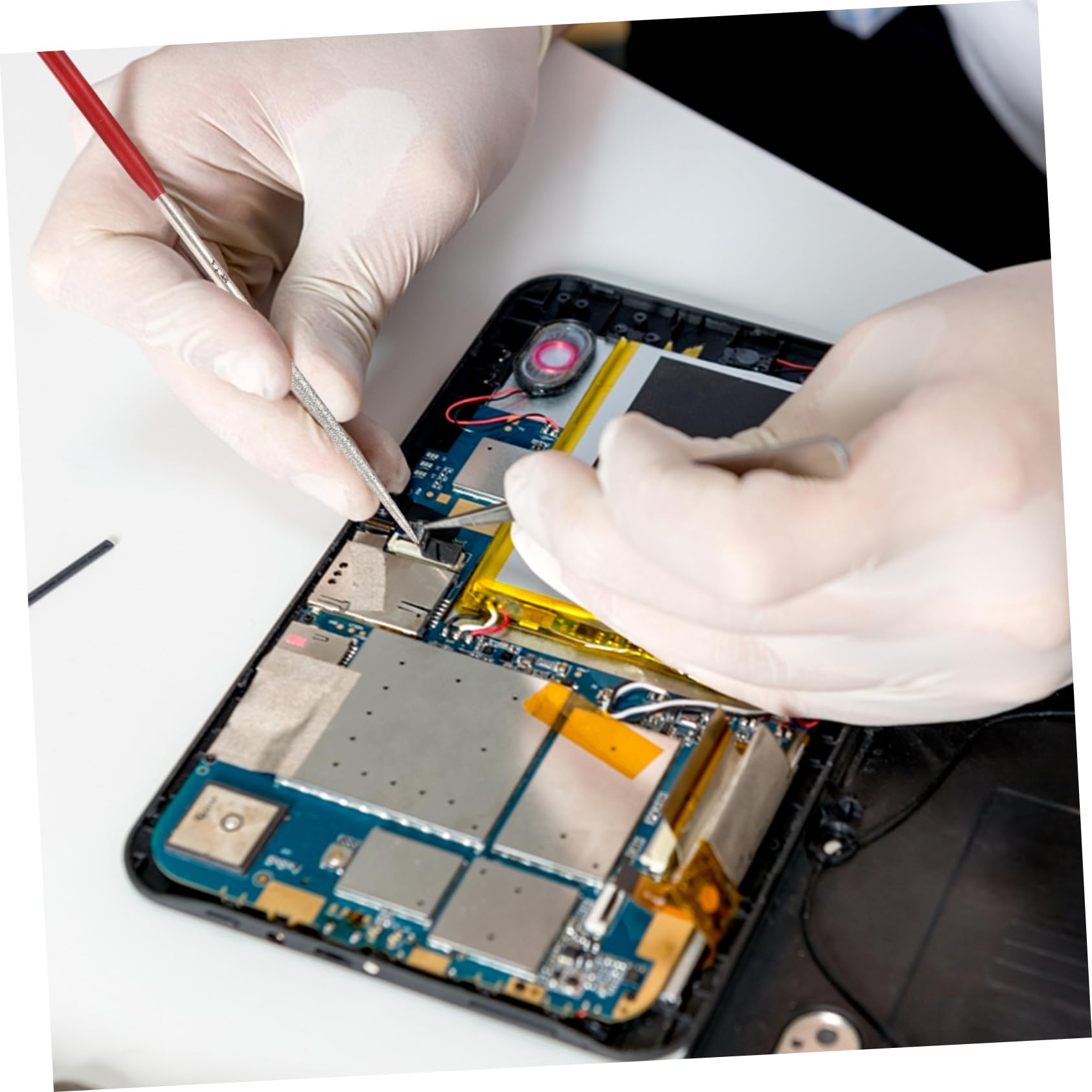 IWOWHERO 10pcs Precision File Suits Eyewear Repair Tool Flat Needle File Eyeglass File Needle Rasp Steel File Tool Mini Needle Files Needle Files Handled Cut File Glasses Silver