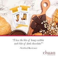 Vista 6 de Chuao Chocolatier Honeycomb Chocolate Negro Mini Gourmet Chocolate Bar, 24-Ct. (0.39 oz cada uno)