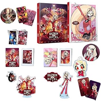 ハズビンホテルへようこそ　缶バッジ　BOX 10個セット ハズビン アラスター Amazon | ハズビンホテル 缶バッジ ブローチ 5/10枚セット 2種膜