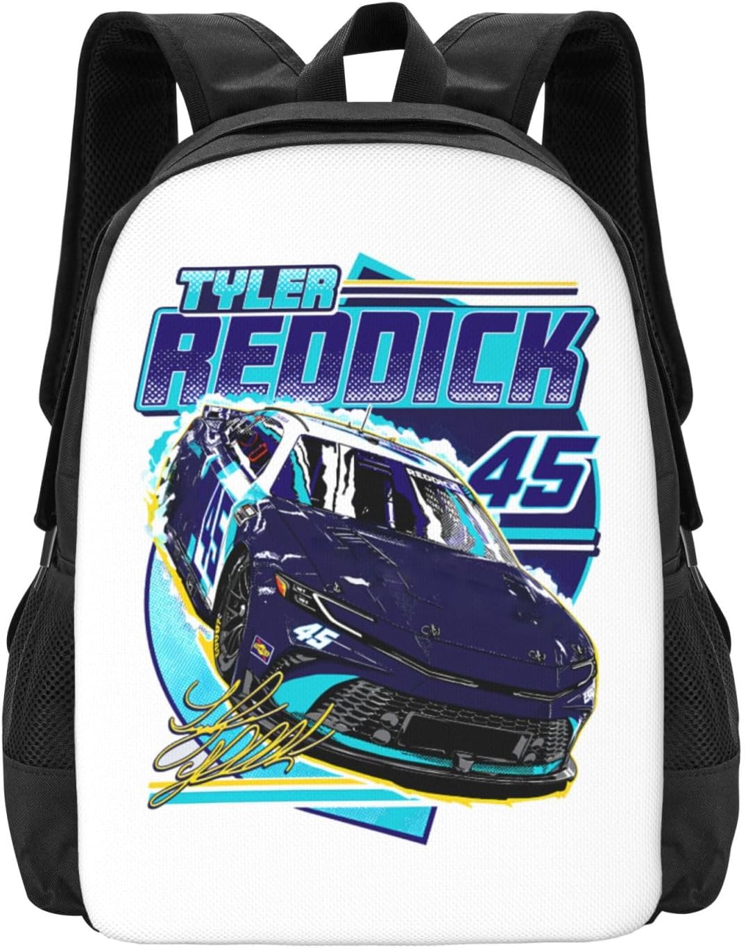 Tyler Reddick 45 Backpack Lightweight Large Capacity Laptop Backpack Travel Backpacks For Unisex