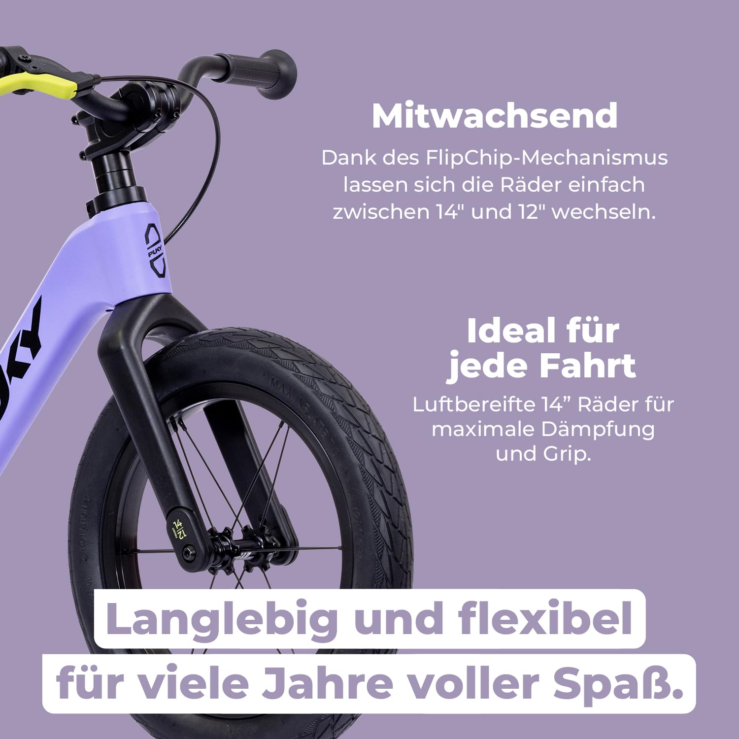 PUKY Next Product of The Year 2025 | Höhenverstellbares Laufrad ab 2 Jahre – 6 | Laufrad ab 3 Jahre | Lauflernrad mit Bremse & Sicherheitslenkergriffen | Balance Bike