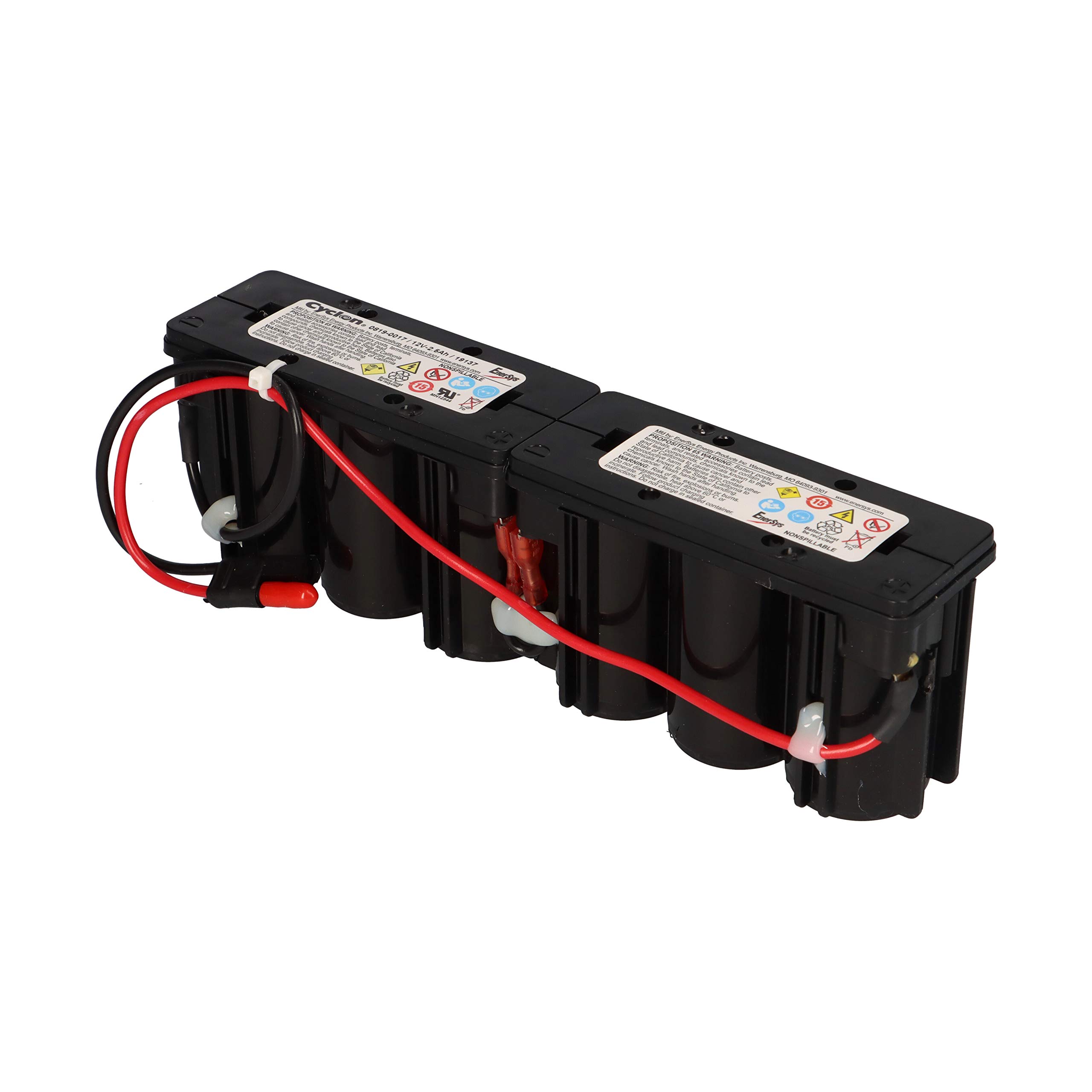 WSB Battery Hawker Cyclon 0819-0017 SAEJ-928A-3 - Monoblock (12 V, 2,5 Ah, plomo PB, conector y cable