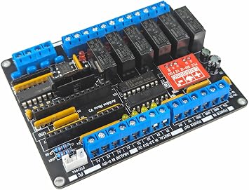 CANADUINO PLC-100 MEGA328 Electronics DIY Soldering Kit (100% Compatible with Arduino)