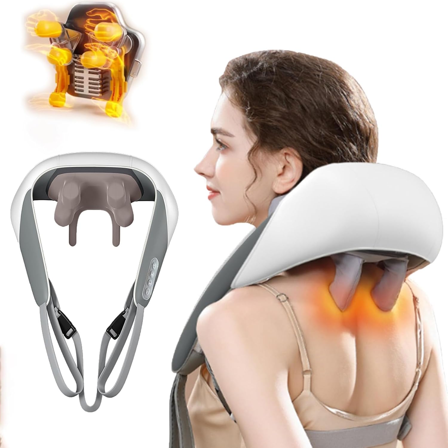 ENDBAG Massagers for Neck and Shoulder with Heat, Neck