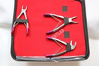 German Stainless Steel Pedo Extracting Forceps 7pc Kelin Set Dental Instruments Children (Cynamed)
