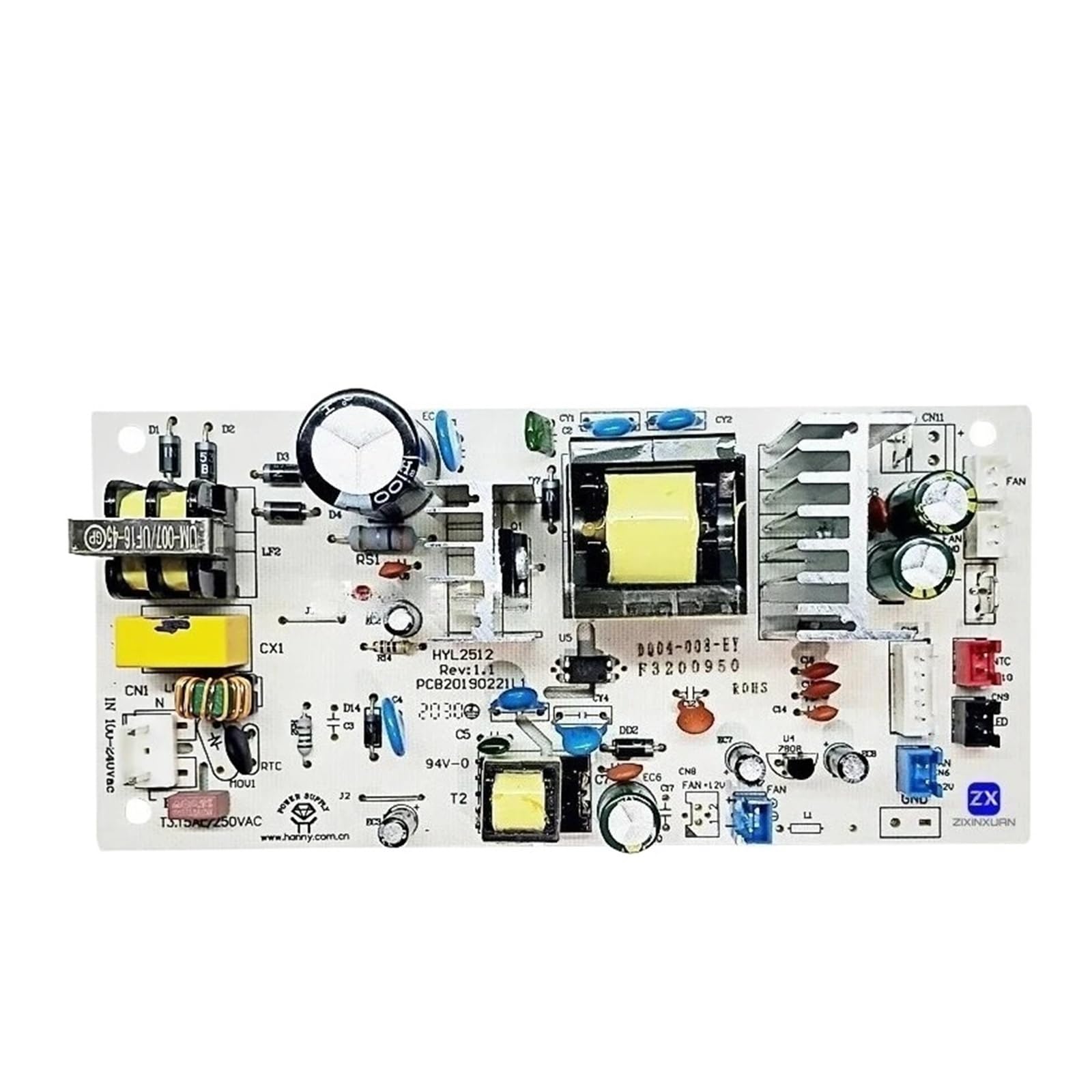 Placa Alimentación Vinoteca DQ04-001 110V DQ04-008