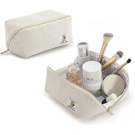 Amazon Co Jp トラベル 化粧ポーチ かわいい メイクポーチ バニティケース 機能的 バニティポーチ スマホポーチ がま口ペンケース 小物入れ 携帯便利 文房具 オフィス用品