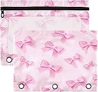 Vista 20 de Estuche para lápices ondulado de mármol morado se adapta a carpetas estándar de 3 anillas, bolsa de lápices con cremallera con ventana transparente