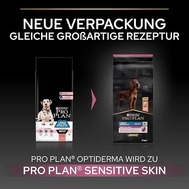 Foto 2 de 8 de Pro Plan Large Athletic Skin pienso perro Adulto Derma piel y pelaje 14 kg