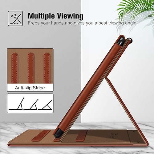 Miniatura 3 de Fintie Funda para tableta Tienda Fire HD 10 y 10 Plus (1311 generación, versión 20232021) de 10.1 pulgadas, multiángulo, con bolsillo, función de