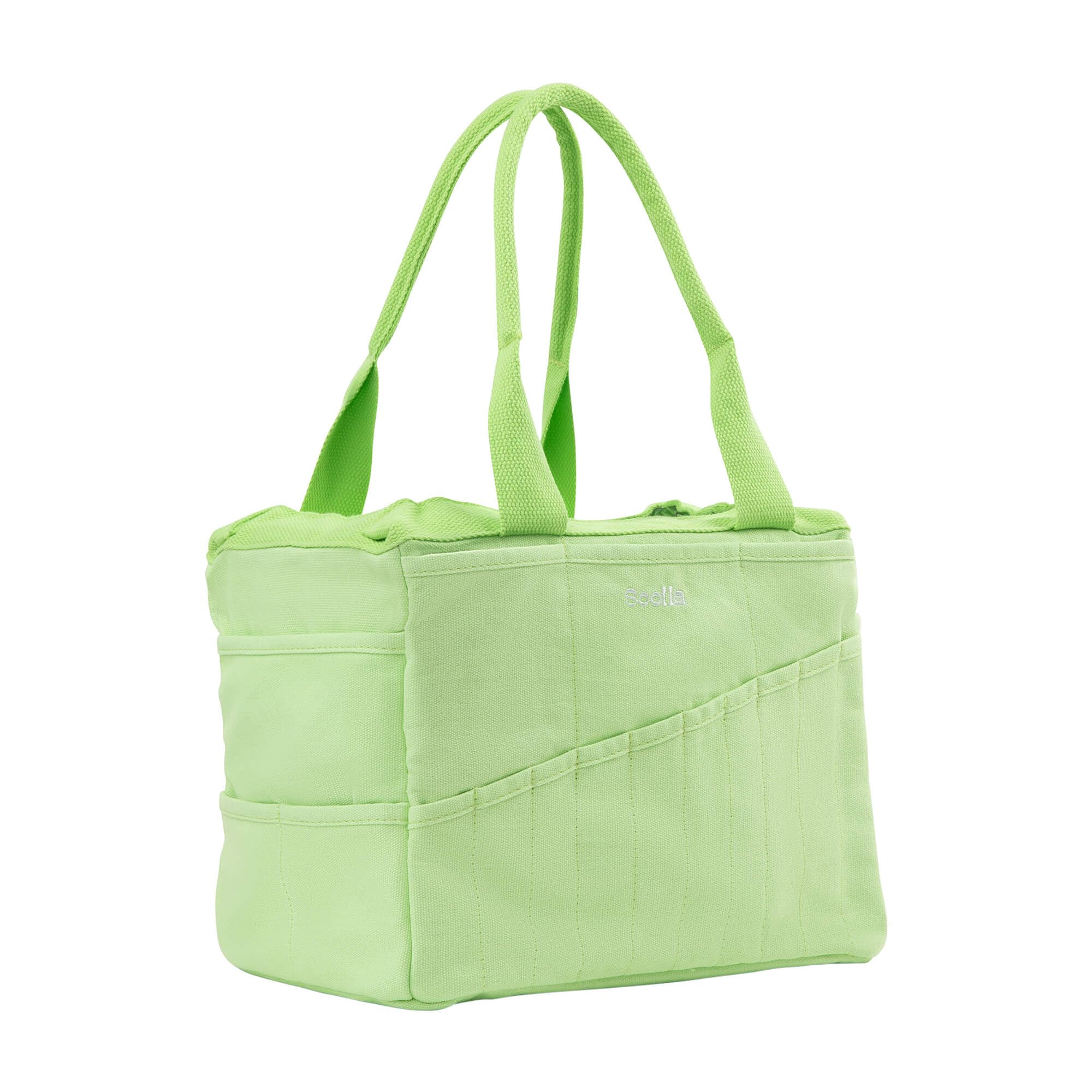 Soolla Studio Art Supply Storage Organizer & Pottery Tool Bag: Washable Craft Tote, Knitting Yarn, Crochet Project - Image 2