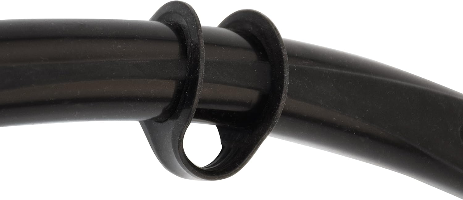 Westcoast Straighthookers Basic Black Silicone Spearfishing Snorkel. : Sports & Outdoors