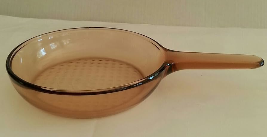 Amazon.com: Corning Vision Visionware Amber Small Frying Pan