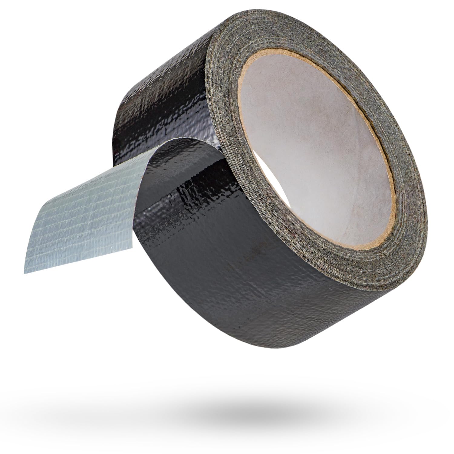 Cinta adhesiva de 50 mm x 50 m para paquetes y cajas de alta resistencia que proporciona un sellado fuerte, seguro y adhesivo para tus cajas (cinta adhesiva negra Gaffa, 18)