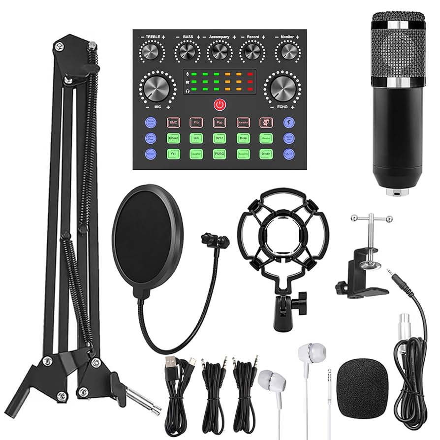Amazon.co.jp: V8S+BM800 ポッドキャスト機器セット