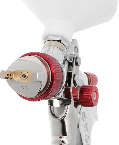 Miniatura 3 de INTERTOOL HVLP PT08-0153 - Pistola pulverizadora de aire con boquillas de 1,31,40.067 in - Pulverizador para pintura de automóvil, automóvil, hogar,