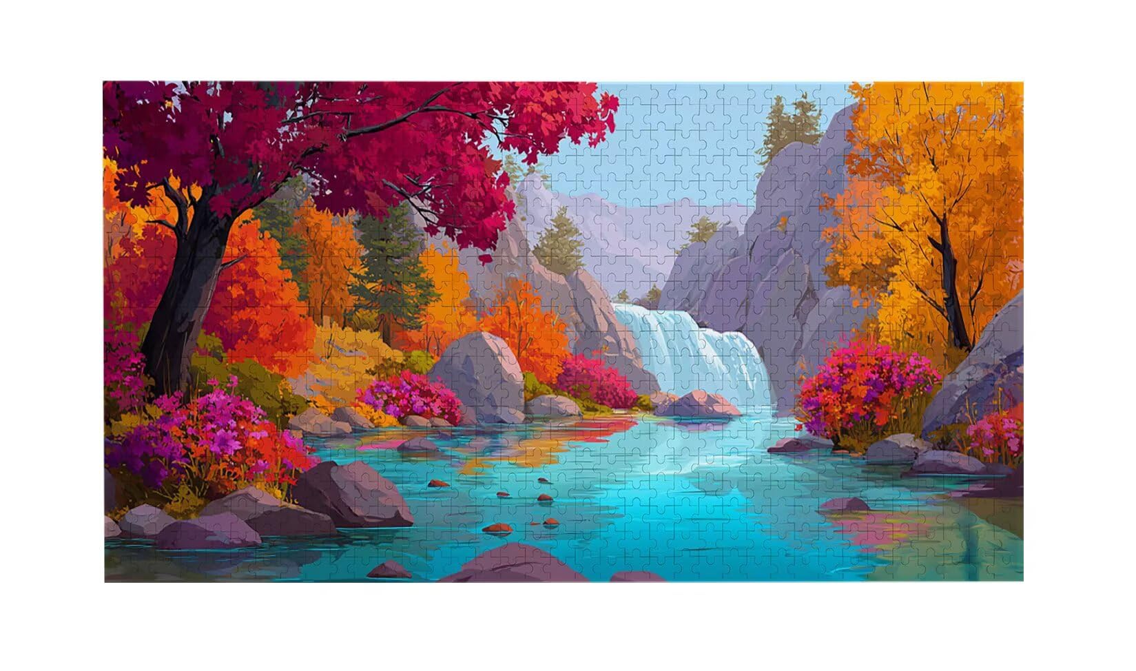 Puzzle 1692 Puzzle Erwachsene, EIN Herausforderndes Rätsel, Puzzles-Geschenk 179x31cm, Puzzlespiele für Die Ganze Familie, Geschenke für Frauen, Geschenke für Männer, Thema: Landschaft Wald j-237