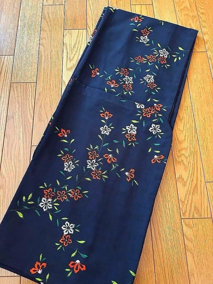 【あい】高級 友禅正絹 小紋 着物 あい高級 友禅正絹 小紋 着物