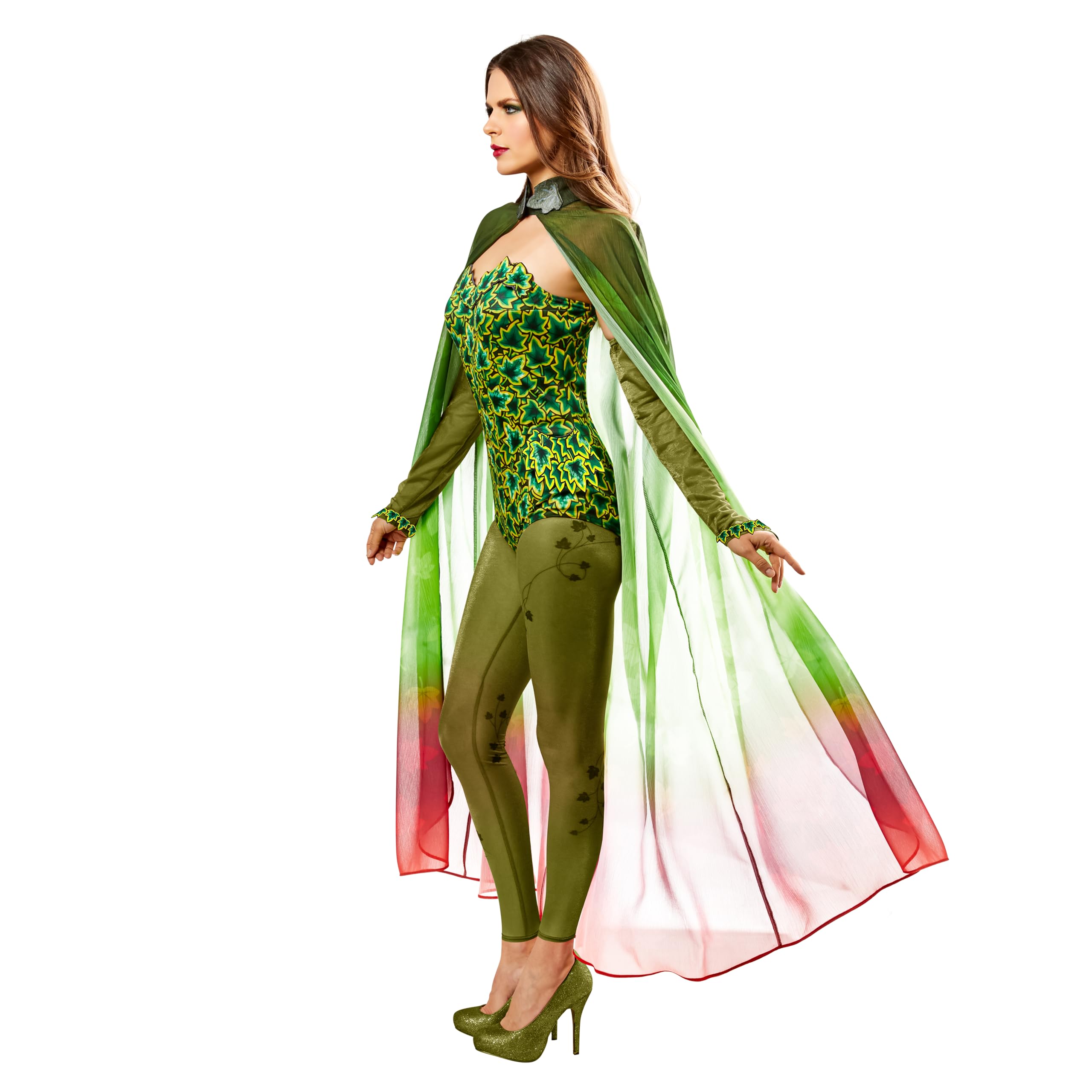 Rubies Costume Batman et Robin Poison Ivy de DC Comics pour femme, leggings et cape