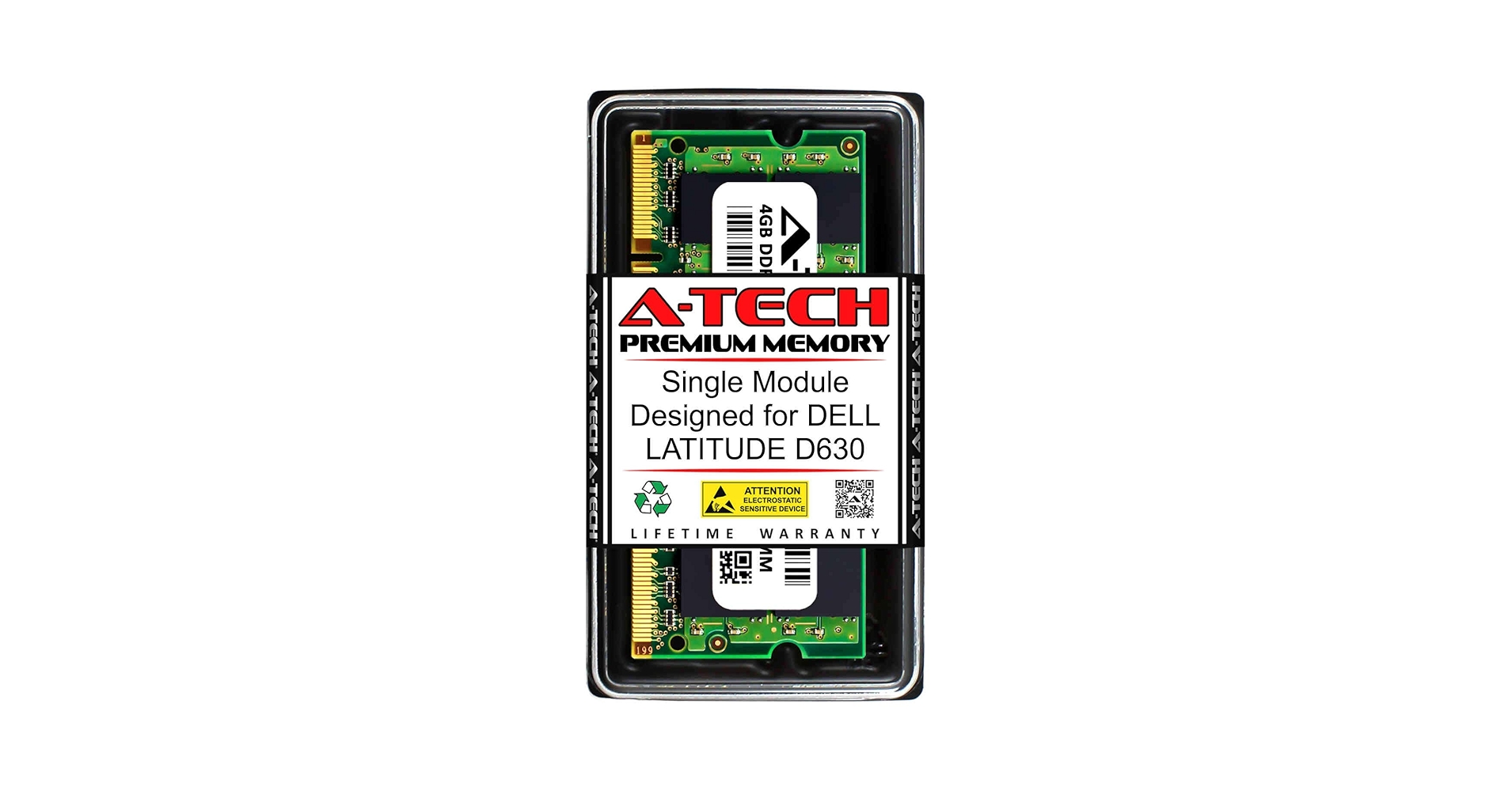 Amazon.com: A-Tech 4GB RAM for DELL Latitude D630 | DDR2