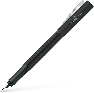 Faber-Castell Caneta tinteiro Grip 2011, ponta EF preta