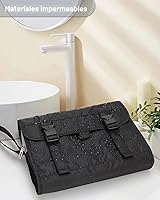 Vista 6 de Relavel Neceser colgante para viajar, 01 Negro, L