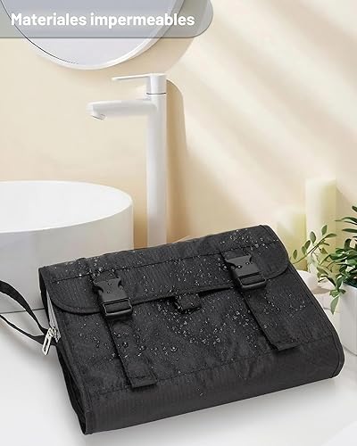 Miniatura 6 de Relavel Neceser colgante para viajar, 01 Negro, L