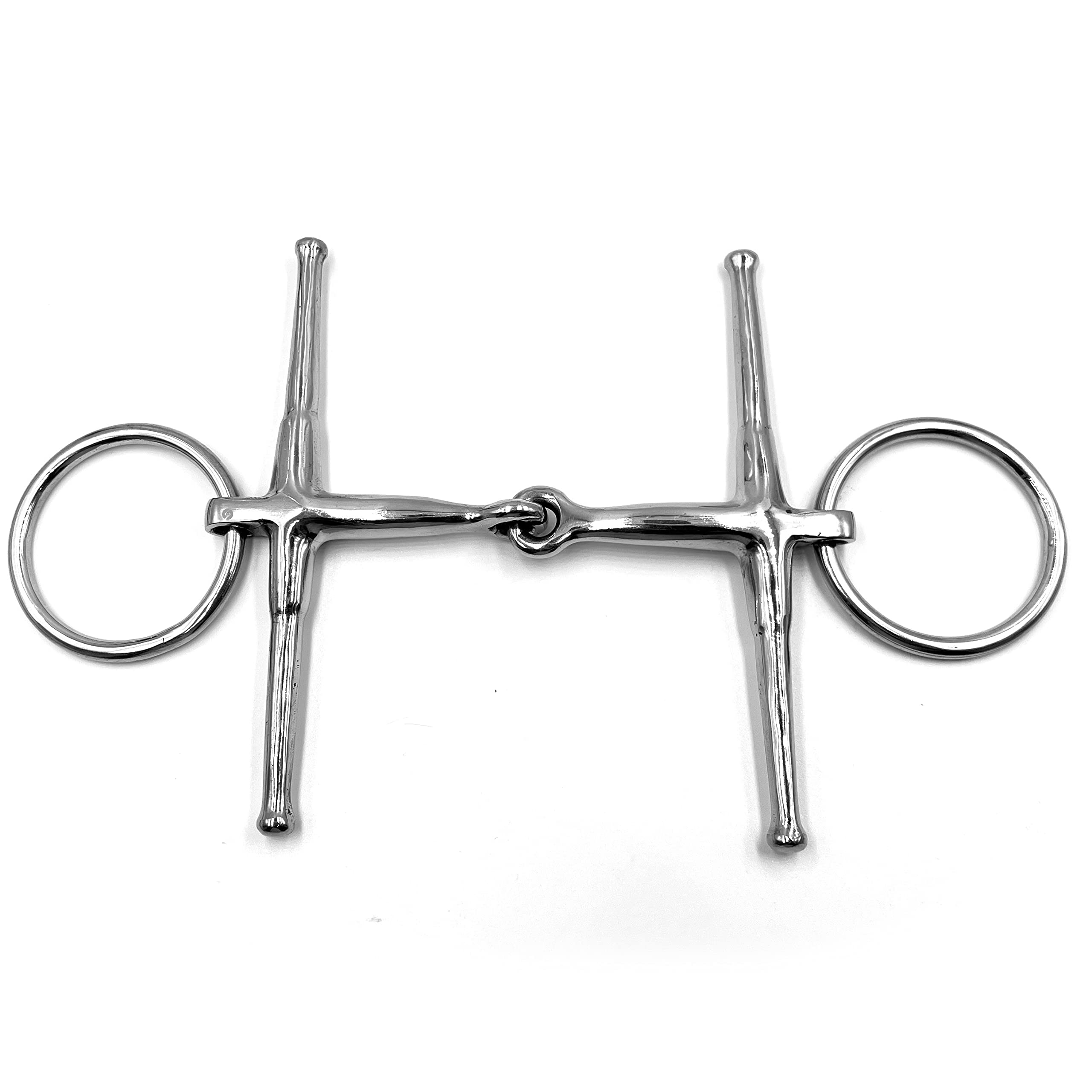 Full Cheek Loose Ring Single Joint Fulmer Snaffle Horse Bit Stainless Steel (6.5")
