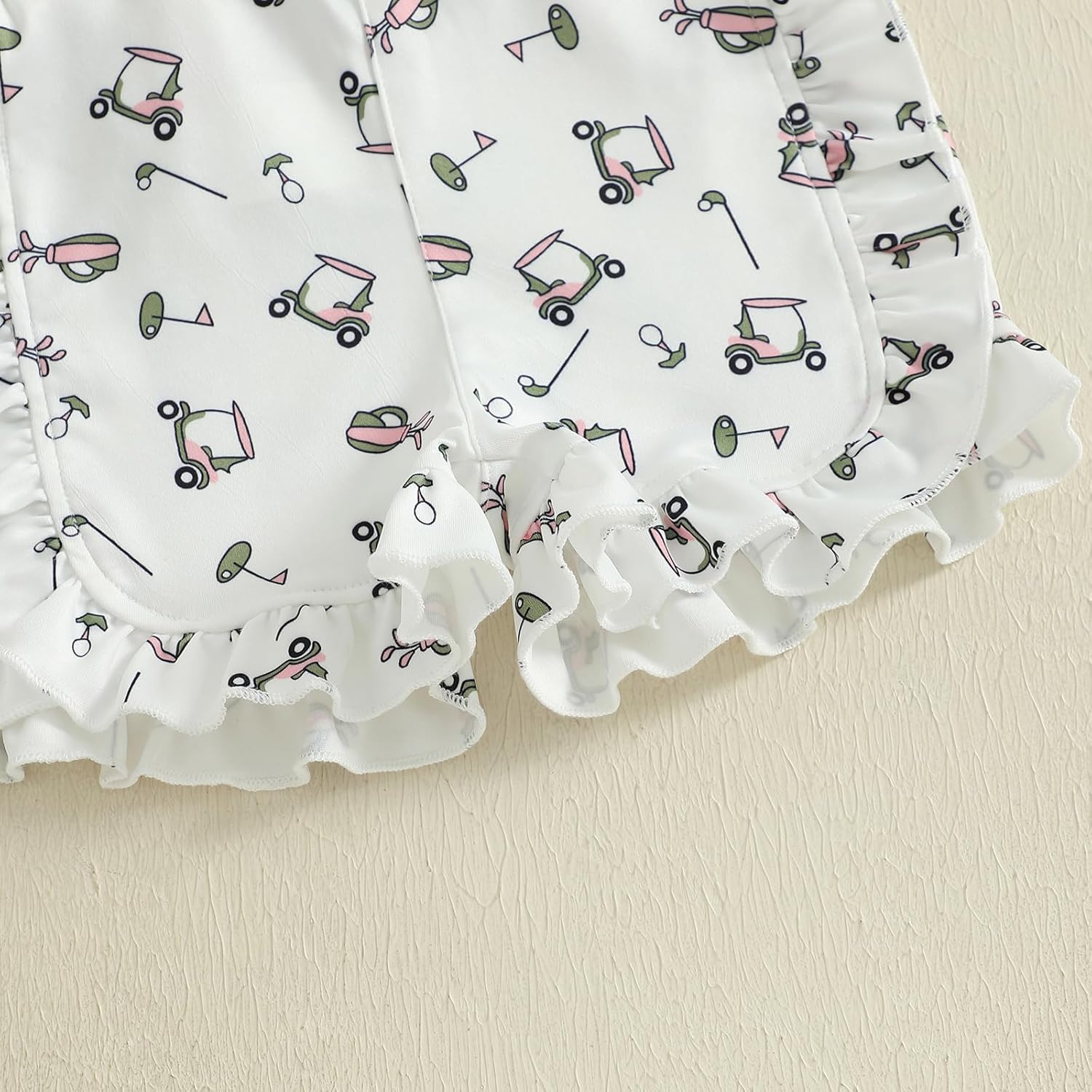 Toddler Baby Girl Clothes Summer Short Sleeves Crewneck Embroidery T Shirt + Elastic Plaid Shorts 2Pcs Outfits Set - Image 5