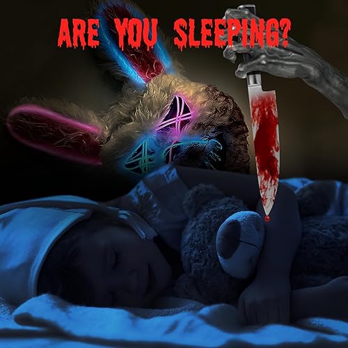 Miniatura 7 de Halloween Scary Bunny Mask,Skirt kit, Halloween Costumes for Girls Halloween Cosplay, Scary Costume Party