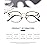 Cyxus Blue Light Glasses Round Frame Cateye UV Blocking Computer Glasses Clear Lens Metal Eyewear Ultra Light Relieve Digital Screen Eye Strain, Headache