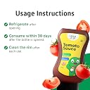 Little Joys Tomato Sauce Squeeze For Kids | No Refined Sugar, No Added Preservatives, No Chemicals | 100% Vegetarian | Tomato Ketchup With Jaggery | 320gm (Pack of 2) gallery image